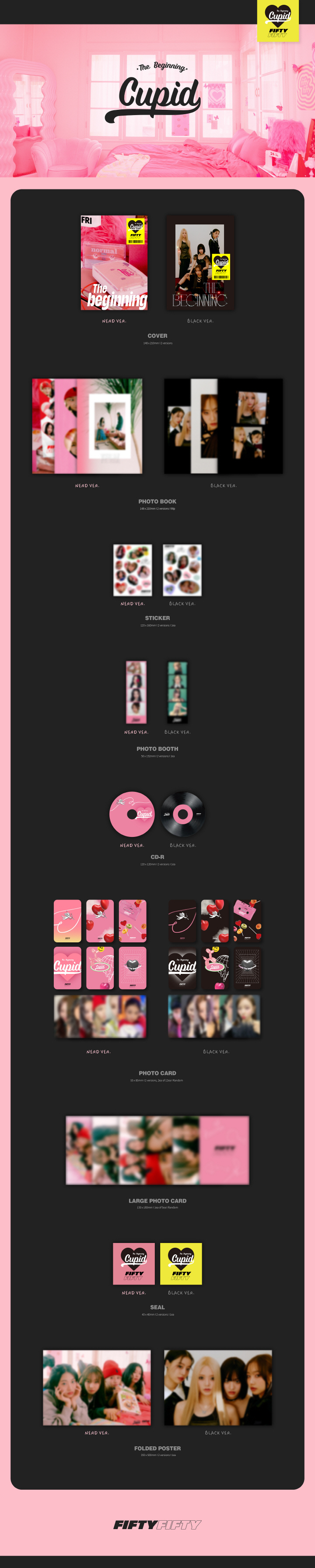 Fifty Fifty Photocard Template